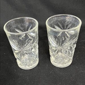Anchor Hocking Clear Glass Tumblers